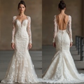 🔹 Elegant lace wedding dress with long sleeves
🔹 Mermaid bridal gown with illusion bodice
🔹 Romantic satin and lace wedding dress
🔹 Low open-back wedding dress with lace appliqués
🔹 Luxury bridal gown for elegant weddings
🔹 Classic wedding dress with floral lace details
🔹 Timeless and sophisticated bridal look